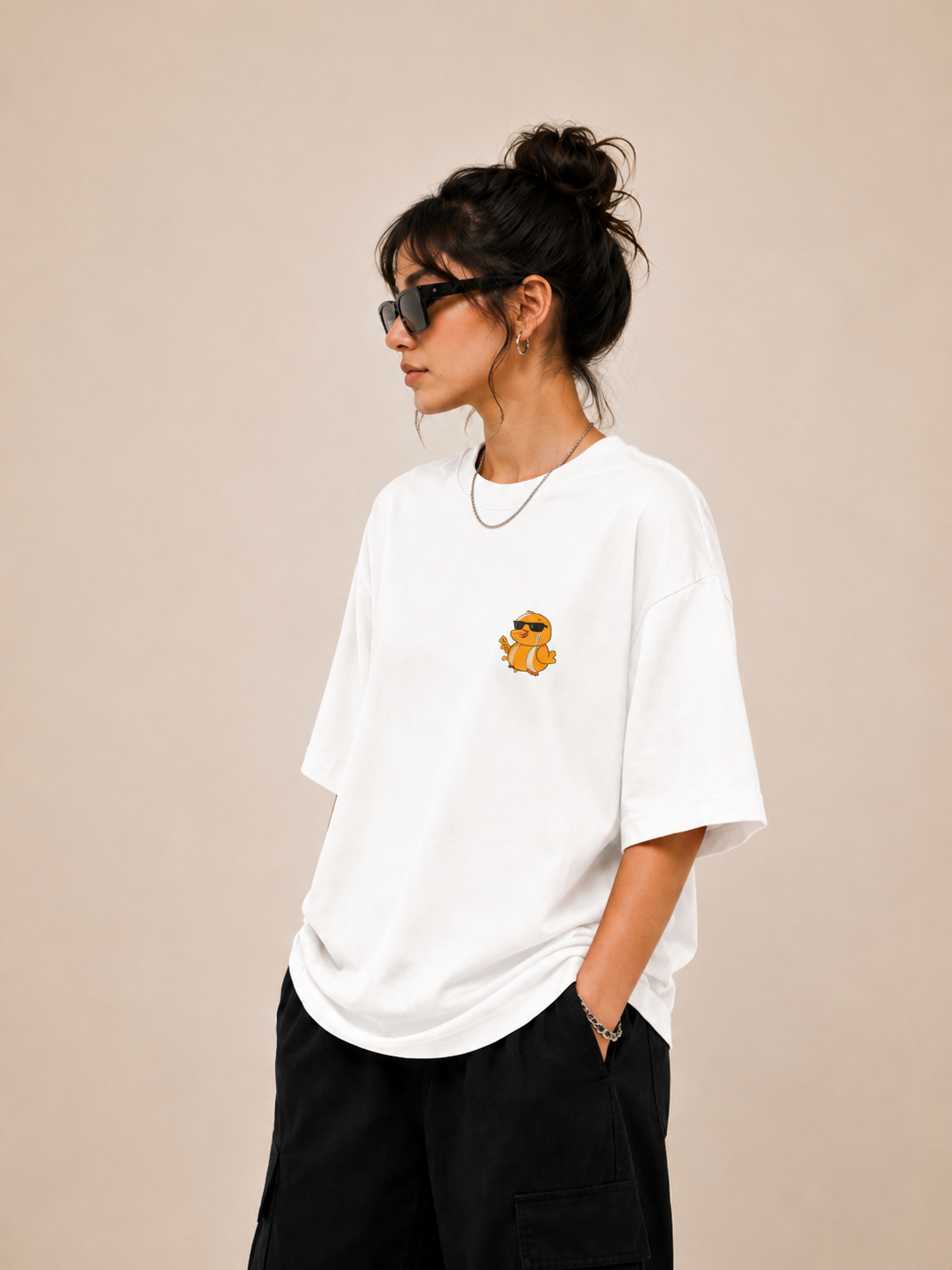 Handle It Tee — White