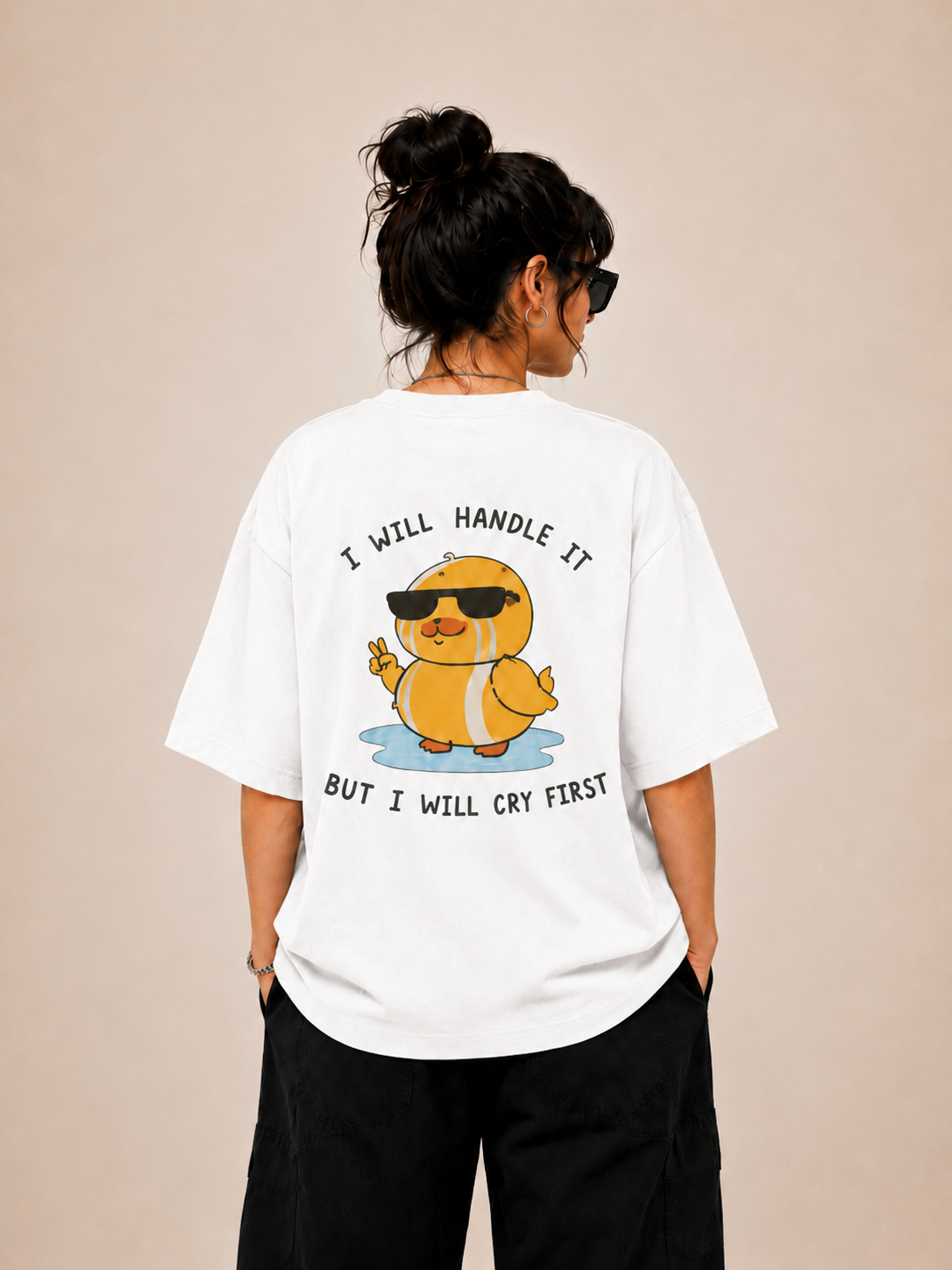Handle It Tee — White