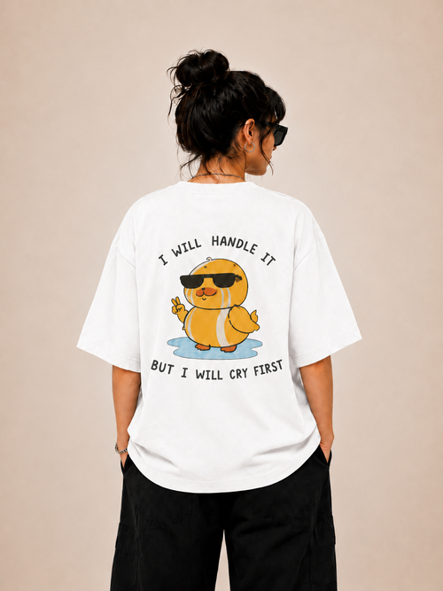 Handle It Tee — White