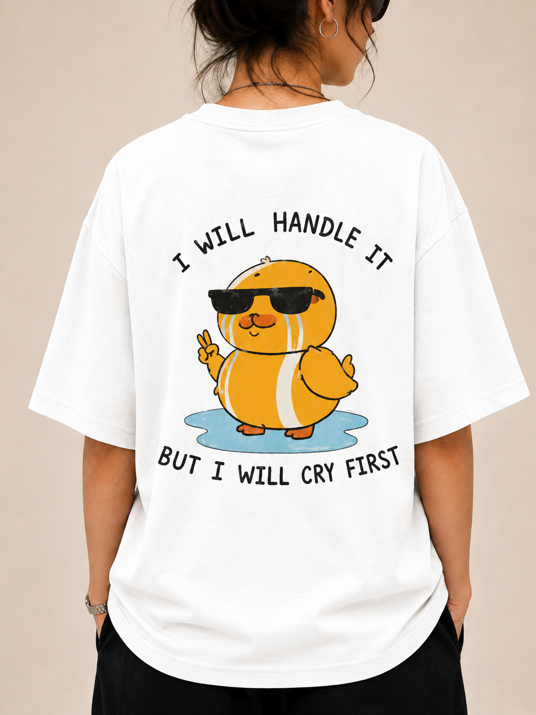 Handle It Tee — White